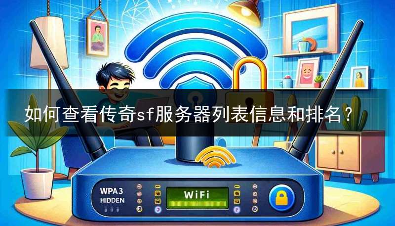 如何查看传奇sf服务器列表信息和排名？